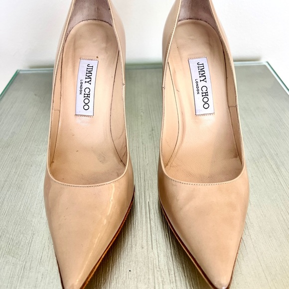 Jimmy Choo Abel Patent Nude size 38 (8) - Picture 2 of 7
